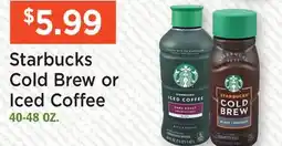 Heinen's Starbucks Cold Brew or Iced Coffee offer