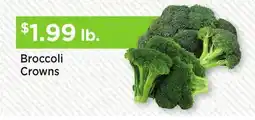 Heinen's Broccoli Crowns offer