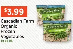 Heinen's Cascadian Farm Organic Frozen Vegetables offer