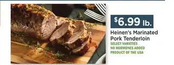 Heinen's Heinen's Marinated Pork Tenderloin offer