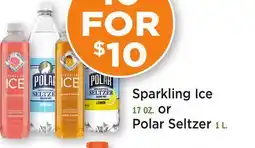 Heinen's Sparkling Ice 17 OZ. or Polar Seltzer 1 L offer