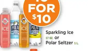 Heinen's Sparkling Ice 17 OZ. or Polar Seltzer 1 L offer