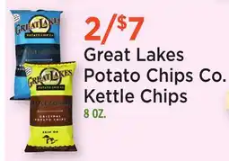 Heinen's Great Lakes Potato Chips Co. Kettle Chips offer