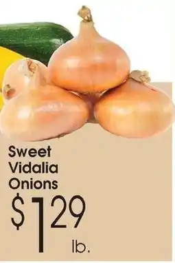 Family Fare Sweet vidalia onions offer