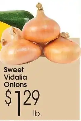 Family Fare Sweet vidalia onions offer