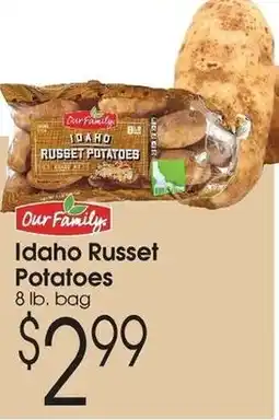 Family Fare Our Family Idaho Russet Potatoes offer