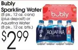 Family Fare Bubly Sparkling Water offer