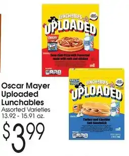 Family Fare Oscar mayer uploaded lunchables offer