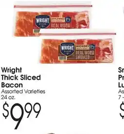 Family Fare Wright thick sliced bacon offer