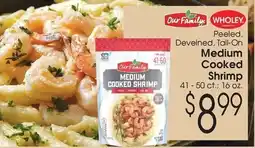 Family Fare Medium Cooked Shrimp offer