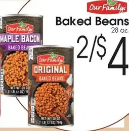 Family Fare Our Family Baked Beans offer