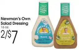 Family Fare Newman's own salad dressing offer