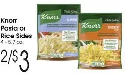 Family Fare Knorr pasta or rice sides offer
