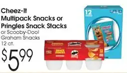 Family Fare Cheez-it multipack snacks or pringles snack stacks offer