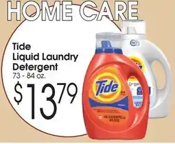 Family Fare Tide Liquid Laundry Detergent offer