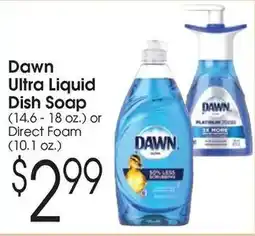 Family Fare Dawn ultra liquid dish soap offer