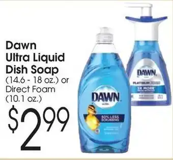 Family Fare Dawn ultra liquid dish soap offer