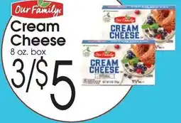 Family Fare Our family cream cheese offer