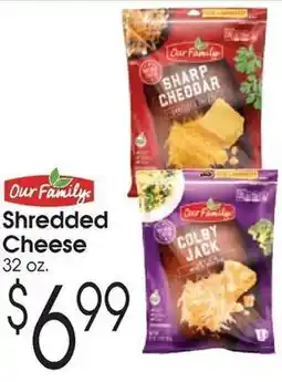 Family Fare Our family shredded cheese offer