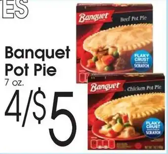 Family Fare Banquet Pot Pie offer
