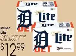 Family Fare Miller Lite offer