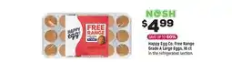 Grocery Outlet Happy Egg Co. Free Range Grade A Large Eggs, 18 ct offer
