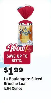 Grocery Outlet Sliced Brioche Loaf offer