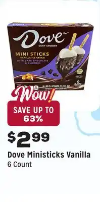 Grocery Outlet Ministicks Vanilla offer
