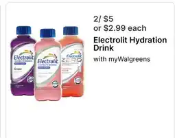 Walgreens Electrolit Hydration Drink offer