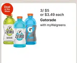 Walgreens Gatorade offer
