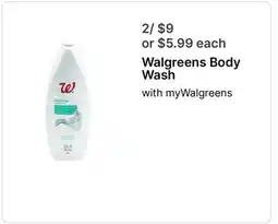Walgreens Walgreens Body Wash offer