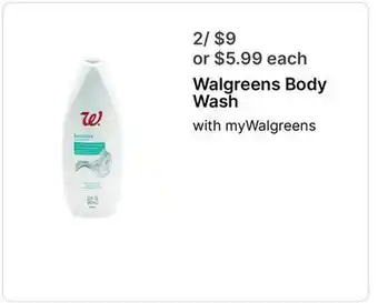 Walgreens Walgreens Body Wash offer
