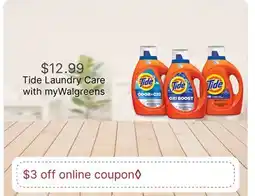 Walgreens Tide Laundry Care offer