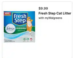 Walgreens Fresh Step Cat Litter offer