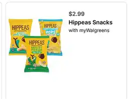 Walgreens Hippeas Snacks with myWalgreens offer