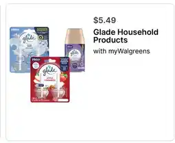 Walgreens Glade Household Products offer