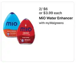 Walgreens MiO Water Enhancer offer