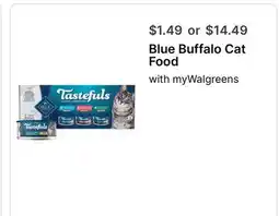 Walgreens Blue Buffalo Cat Food offer