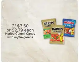 Walgreens Haribo Gummi Candy offer