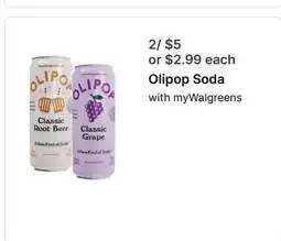 Walgreens Olipop Soda offer