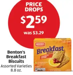 Aldi Benton's Breakfast Biscuits offer