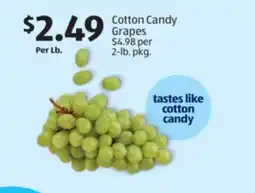Aldi Cotton Candy Grapes offer