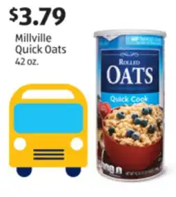 Aldi Millville Quick Oats offer