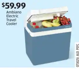 Aldi Ambiano Electric Travel Cooler offer