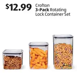 Aldi Crofton 3-Pack Rotating Lock Container Set offer