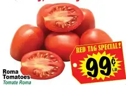 Superior Grocers Roma Tomatoes offer