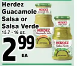 Superior Grocers Herdez Guacamole Salsa or Salsa Verde offer