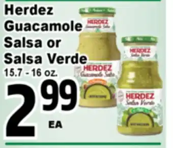 Superior Grocers Herdez Guacamole Salsa or Salsa Verde offer
