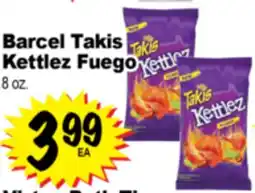 Superior Grocers Barcel Takis Kettlez Fuego offer