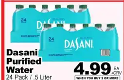 Superior Grocers Dasani Purified Water offer